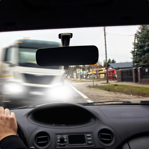 Access to EQSTRA Fleet Management's impact sensors and accident reenactment. 